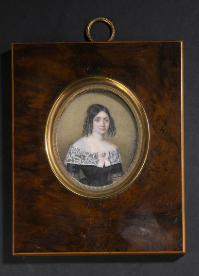 J. GUTTROY
Portrait of Henriette Vouzeau,...