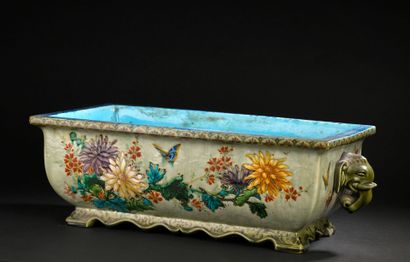 Théodore DECK (1823-1891)
Jardinière aux...