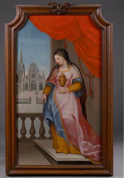 17th century FLEMISH school
Mary Magdalene...