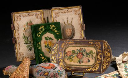 Accessoires du costume, vers 1830-1850, principalement,...