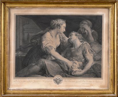After Pompeo BATTONI engraved by Wille
Cleopatra...