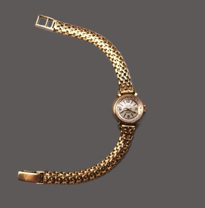 EGINE: Gold ladies' watch, hallmarked case...