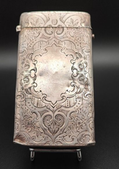 RUSSIA, 19th century
Silver case engraved...