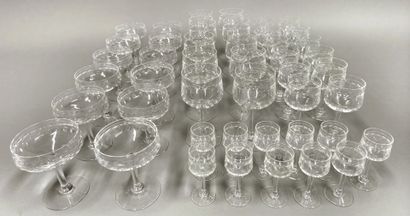 VAL SAINT LAMBERT
Service de verres modèle...