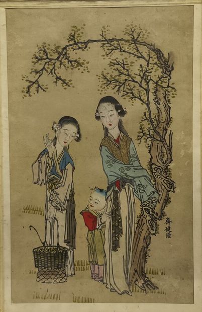 JAPAN, late 18th century
Set of four prints...