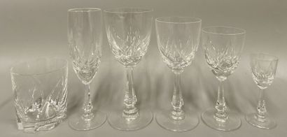 Service de verres en cristal de Vannes le...