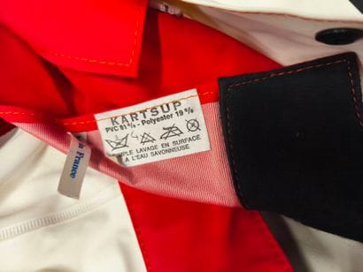 Motorcycle clothing size L :
- Kartsup red...