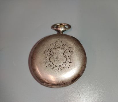 OMEGA, 1900
Silver gousset watch 
Grand Prix...