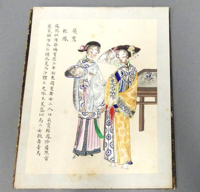 JAPAN
Suite of six gouache drawings
24.5...
