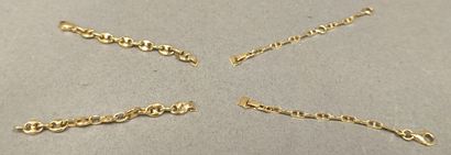 Yellow gold scrap (eagle, 750°/°°°)
Net weight...