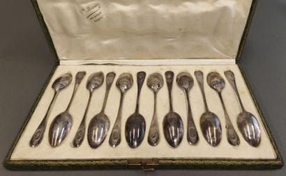 Paul DEVAUX (1902-1920): suite of 12 small...