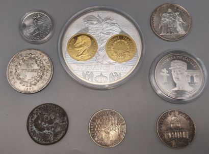 Lot of Various Coins
- Charles De Gaulle...