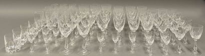 Service de verres en cristal de Vannes le...