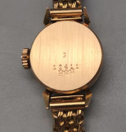 EGINE: Gold ladies' watch, hallmarked case...