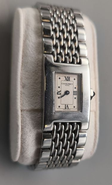 Chaumet: Khesis stainless steel wristwatch,...