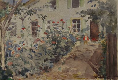 André JACQUES (1880-1960)
La maison 