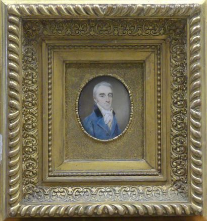 John WOOD (1768-1841)
Portrait d'homme à...
