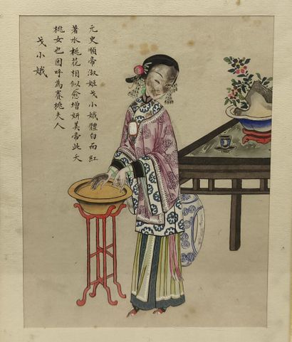 JAPAN
Suite of six gouache drawings
24.5...