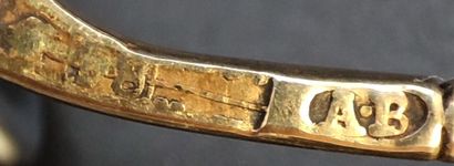 RUSSIA, 19th century
Two small vermeil spoons...