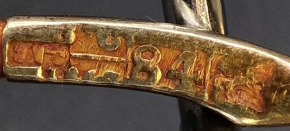 RUSSIA, 19th century
Three small vermeil...