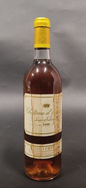 Sauternes - Château d'Yquem Lur Saluces 1990,...