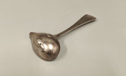 Silver sauce spoon - Goldsmith Tetard frères,...