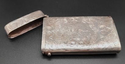 RUSSIA, 19th century
Silver case engraved...