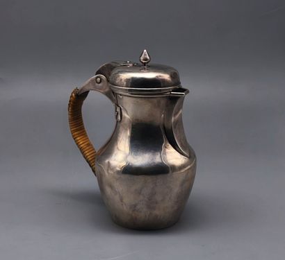 Small self-serving silver jug (Minerve),...