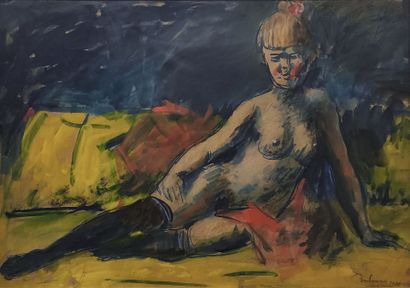 Léon BONHOMME (1870-1924)
Young Nude Woman...