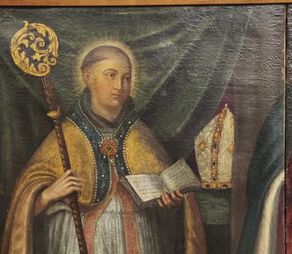 17th century school
Seated Virgin Mary holding...