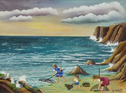 Claudine COLOMBI (1927 - 2021) 
Three children...