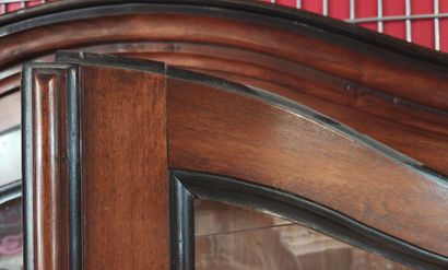 Scriban in molded walnut, Dauphiné, second...