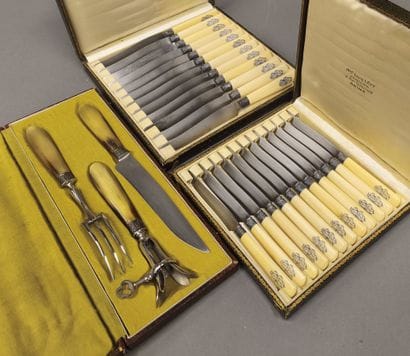 Two boxes from the House of Louis Lévy in...