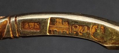 RUSSIA, 19th century
Three small vermeil...