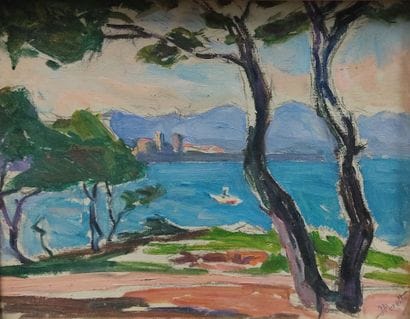 Jacques PEROTTO (1879 -1937) 
Midi landscape...