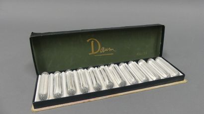 DAUM
Coffret de douze portes couteaux en...
