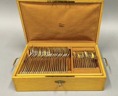 APOLLO, Art Deco period
Silver-plated cutlery...