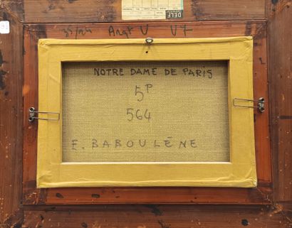 Eugène BABOULENE (1905-1994)
Notre dame de...