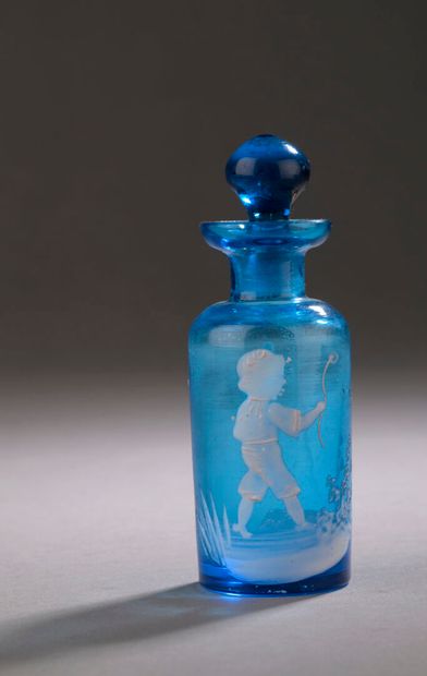 Mary Gregory (1856-1908) - (United States)
Blue-tinted...