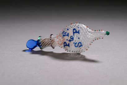 English work - (1819)
Colorless blown glass...