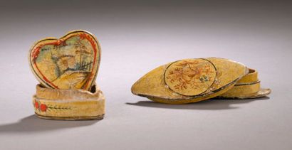 French work - (Grasse - late 18th century)
Lot...