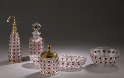 Baccarat - (circa 1900)
Part of a toilet...