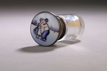 Dutch work - (circa 1910)
Colorless glass...