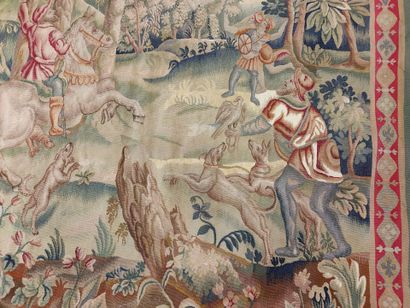Wool tapestry decorated with Maximilian's...