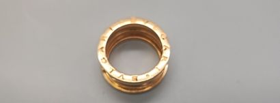 BULGARI, B.Zéro 1 model. Ring in yellow gold...