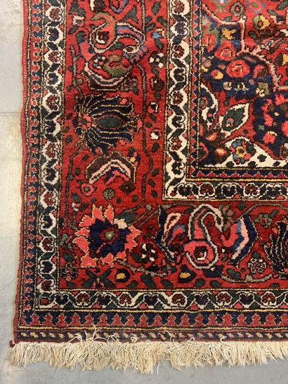 BAKTIAR SEMAN. Wool carpet on cotton weft...