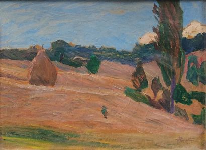 Jacques PEROTTO (1879-1937). The Harvest,...