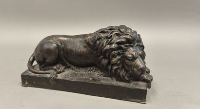 Antonio CANOVA (1757-1822), after. Reclining...