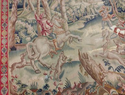Wool tapestry decorated with Maximilian's...
