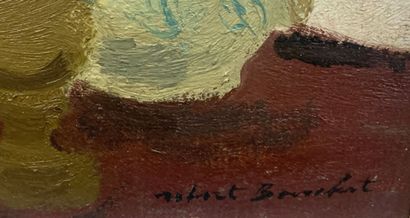 Robert BOUCHET (1898-1986). Still life with...